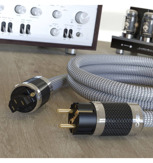 Ricable Invictus Power Reference - Kabel zasilający Schuko 16A - IEC 10A