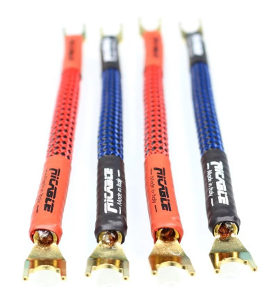 Ricable Invictus Bridge Reference RPF - Audiofilskie zworki do kolumn głośnikowych widły-widły komplet 4x 18cm