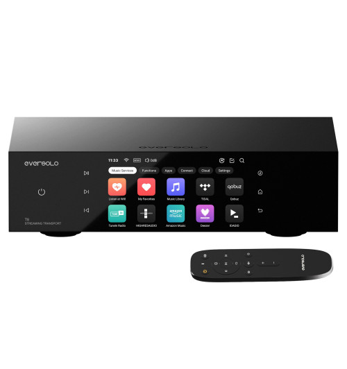 EverSolo T8 - Profesjonalny transport sieciowy / streamer audio
