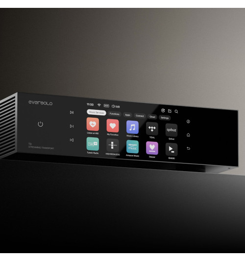 EverSolo T8 - Profesjonalny transport sieciowy / streamer audio