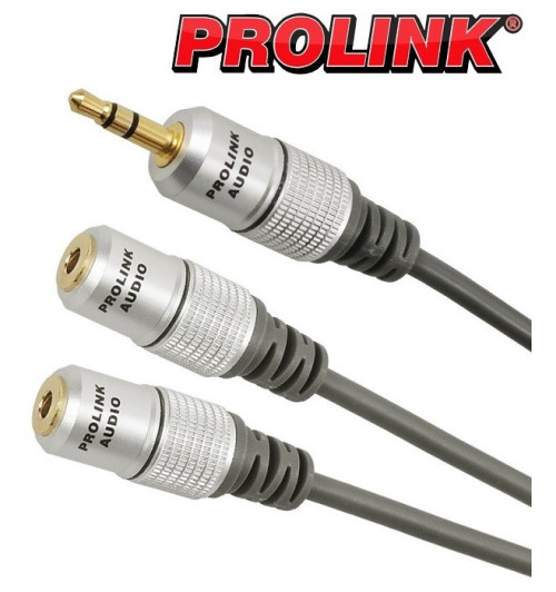 Rozgałęziacz mini Jack 3,5 mm stereo Prolink Exclusive TCV2455