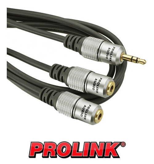 Rozgałęziacz mini Jack 3,5 mm stereo Prolink Exclusive TCV2455