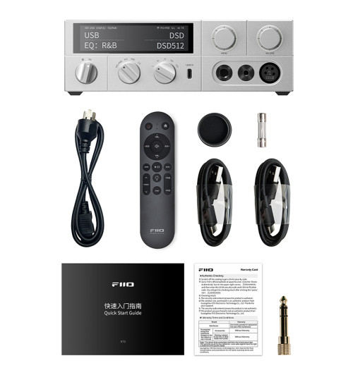 FiiO K15 - Wzmacniacz słuchawkowy z przetwornikiem DAC Hi-Res