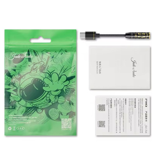 FiiO x Jade Audio JIEZI B 4.4mm - Wzmacniacz słuchawkowy z przetwornikiem DAC USB-C