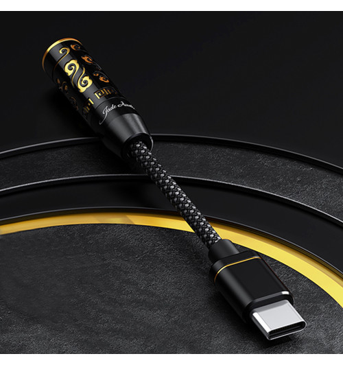 FiiO x Jade Audio JIEZI B 4.4mm - Wzmacniacz słuchawkowy z przetwornikiem DAC USB-C