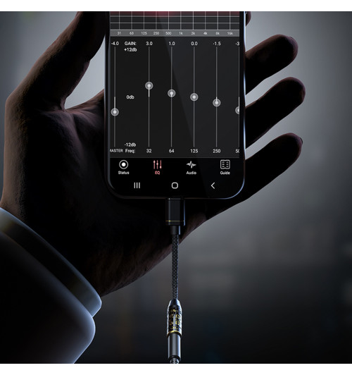 FiiO x Jade Audio JIEZI B 4.4mm - Wzmacniacz słuchawkowy z przetwornikiem DAC USB-C