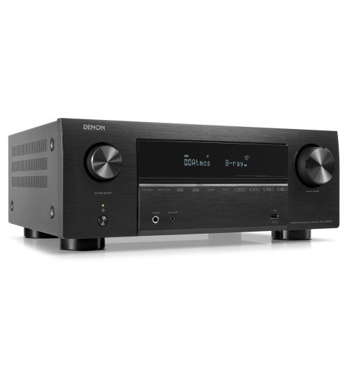Denon AVC-X2850H - Wzmacniacz AV do kina domowego 7.2 150W 8K 3D z HEOS Built-in