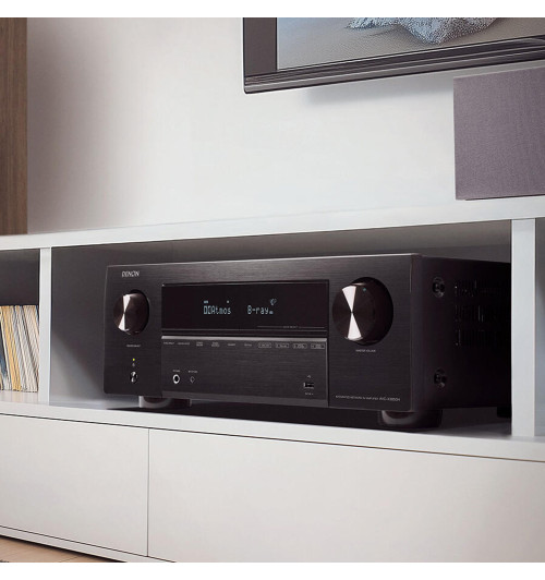 Denon AVC-X2850H - Wzmacniacz AV do kina domowego 7.2 150W 8K 3D z HEOS Built-in