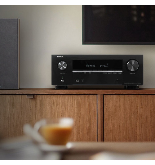 Denon AVC-X2850H - Wzmacniacz AV do kina domowego 7.2 150W 8K 3D z HEOS Built-in