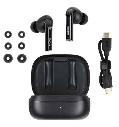 Denon AH-C840NCW - Bezprzewodowe słuchawki dokanałowe TWS z ANC Bluetooth 5.3