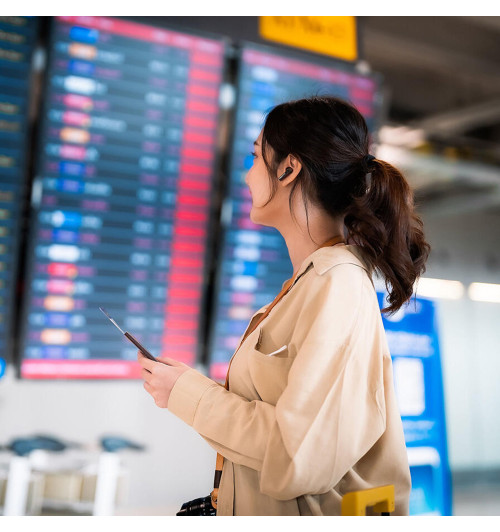 Denon AH-C840NCW - Bezprzewodowe słuchawki dokanałowe TWS z ANC Bluetooth 5.3