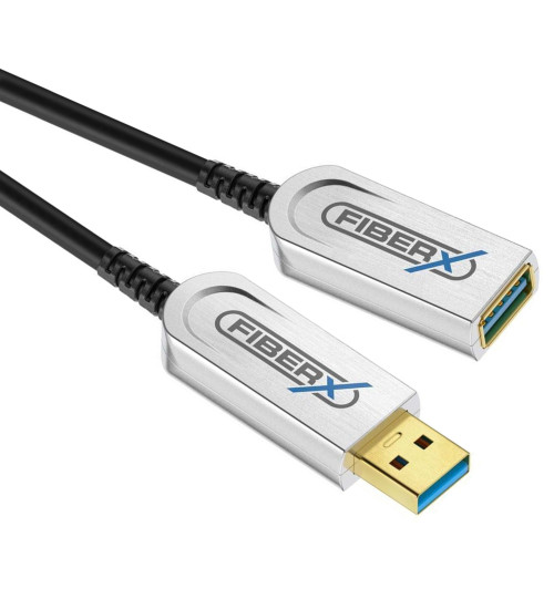 PureLink FX-I650 FiberX - Kabel przedłużacz światłowodowy AOC USB 3.2 (Gen 2x1) USB-A do USB-A 10Gbps