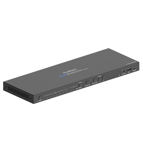 PureLink PureTools PT-SP-HD28-48G - Przełącznik / rozdzielacz 2x8 HDMI 2.1 8K/60Hz 48Gbps ze skalerem i ekstrakcją audio
