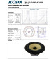 KODA WF-165-50-6-KE-AC-00/00 (D1) – zamienny głośnik niskotonowy