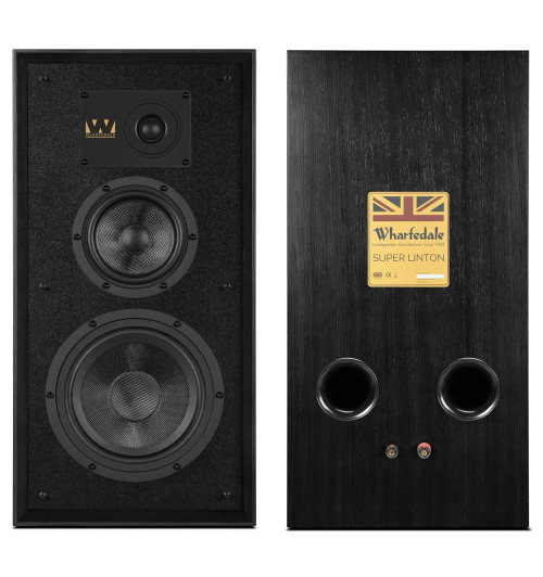 Zestaw: Wharfedale Super Linton - Kolumny podstawkowe + stojaki Linton Stands