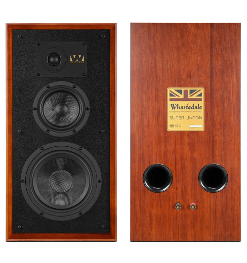 Zestaw: Wharfedale Super Linton - Kolumny podstawkowe + stojaki Linton Stands