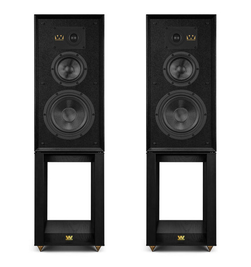 Zestaw: Wharfedale Super Linton - Kolumny podstawkowe + stojaki Linton Stands