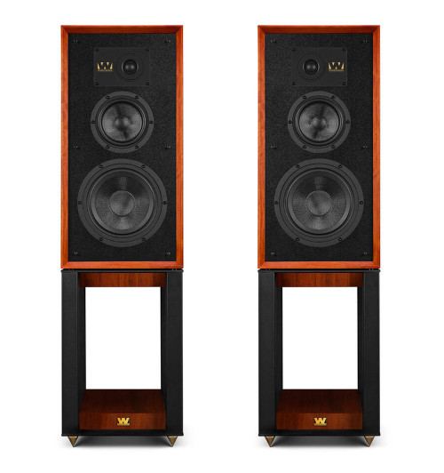 Zestaw: Wharfedale Super Linton - Kolumny podstawkowe + stojaki Linton Stands