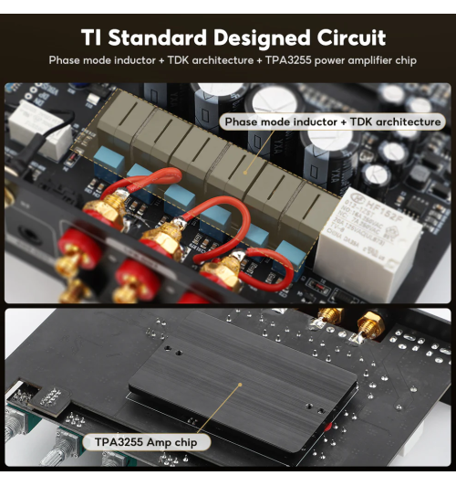 AIYIMA B07 – High-endowy wzmacniacz mocy z Bluetooth 5.2 i potężnym brzmieniem