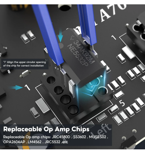 AIYIMA A70 – wzmacniacz stacjonarny z chipem TPA3255