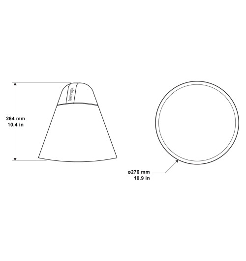 Biamp Desono P60DT - Wiszący głośnik sufitowy