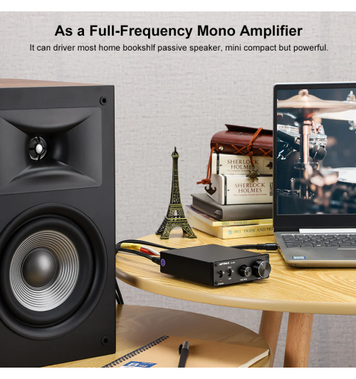 AIYIMA A1001 – kompaktowy wzmacniacz do subwoofera 100W