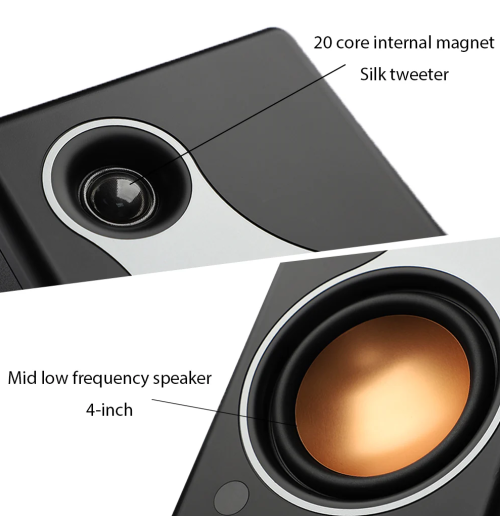 AIYIMA S500 – aktywne głośniki Bluetooth o mocy 120W