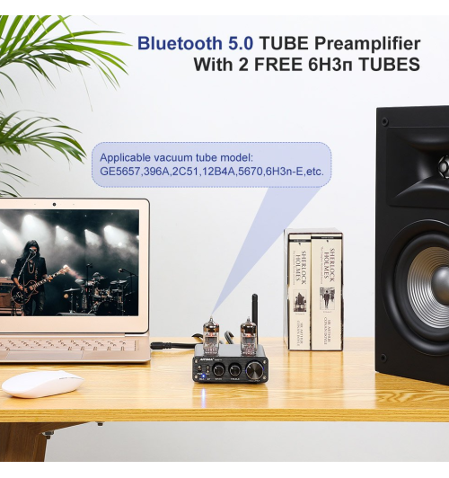 AIYIMA T7 – Lampowy przedwzmacniacz Hi-End z Bluetooth 5.0
