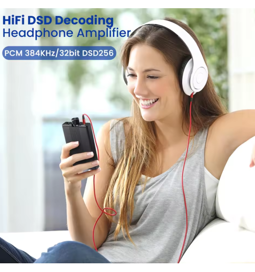 AIYIMA H2 – przenośny wzmacniacz słuchawkowy 3000mAh