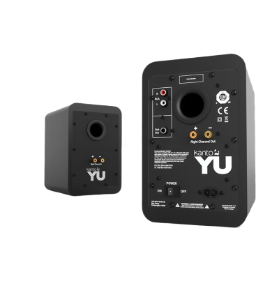 KANTO YU Active Black – kompaktowe głośniki aktywne z bluetooth 4.2