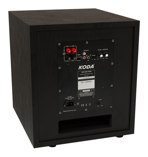 Koda SW-1200 MKII (2025) - Subwoofer aktywny 12" do kina domowego