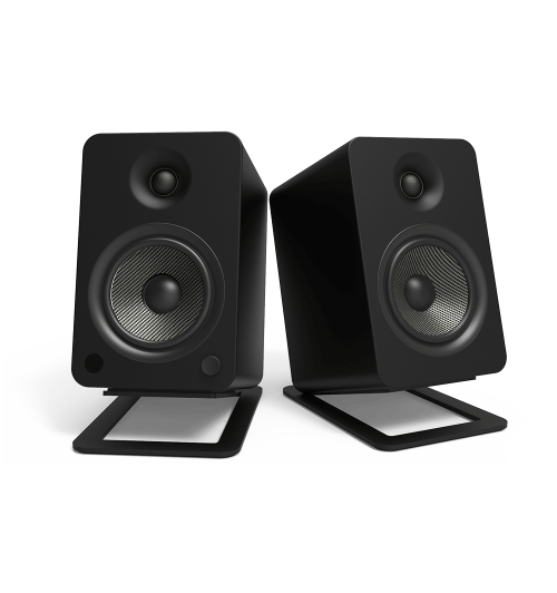 KANTO S6 – podstawki pod głośniki 4–7 cali z nachyleniem 16°