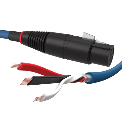 WireWorld Luna 10 (LBI) - Zbalansowany kabel interkonekt audio 2x XLR - 2x XLR