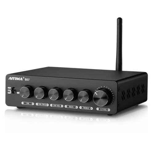 AIYIMA B07 – High-endowy wzmacniacz mocy z Bluetooth 5.2 i potężnym brzmieniem
