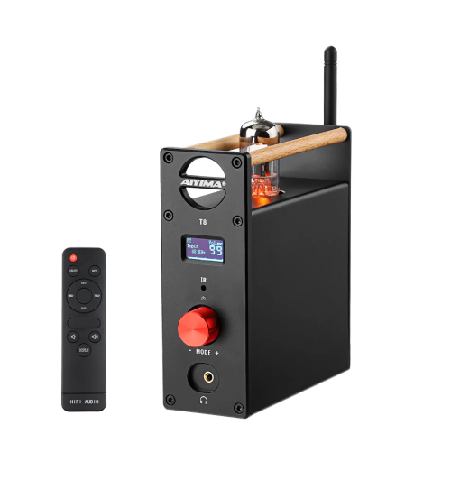 AIYIMA T8 – lampowy przedwzmacniacz hi-fi z USB i Bluetooth 5.0