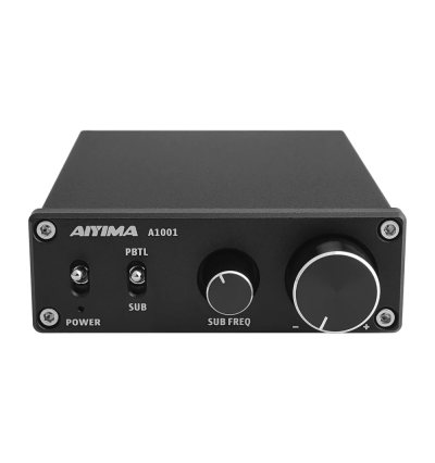 AIYIMA A1001 – kompaktowy wzmacniacz do subwoofera 100W