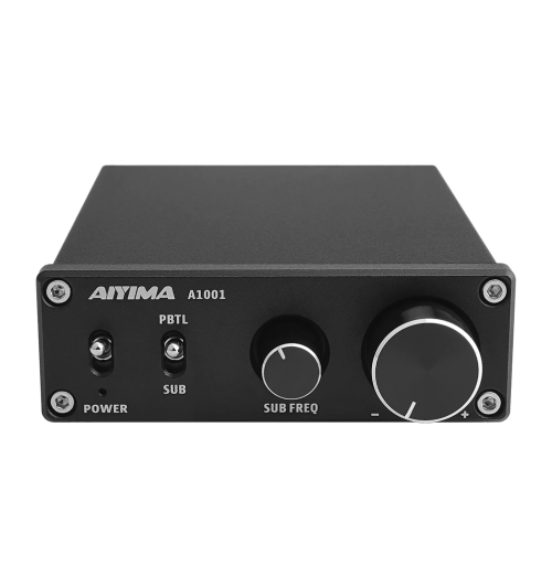 AIYIMA A1001 – kompaktowy wzmacniacz do subwoofera 100W