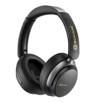BUGANi Space BH01 - Nauszne słuchawki bezprzewodowe Bluetooth 6.0 z ANC