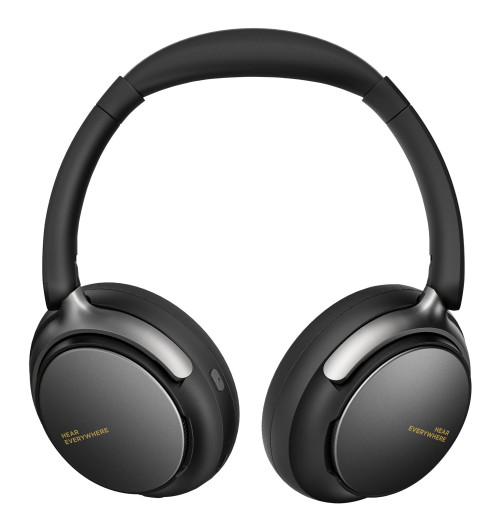 BUGANi Space BH01 - Nauszne słuchawki bezprzewodowe Bluetooth 6.0 z ANC