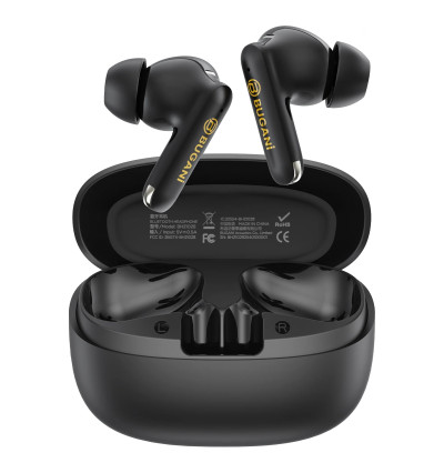 BUGANi Freebuds B20 - Bezprzewodowe słuchawki dokanałowe TWS Bluetooth 6.0 z ANC