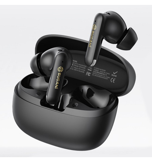 BUGANi Freebuds B20 - Bezprzewodowe słuchawki dokanałowe TWS Bluetooth 6.0 z ANC