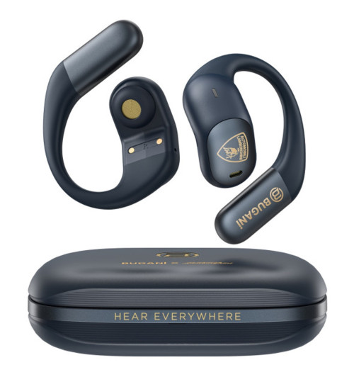 BUGANi Free B15 Lamborghini Limited Edition - Bezprzewodowe słuchawki TWS typu Open Ear Bluetooth 5.4