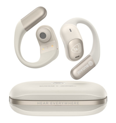 BUGANi Free B15 Lamborghini Limited Edition - Bezprzewodowe słuchawki TWS typu Open Ear Bluetooth 5.4