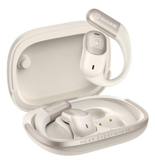 BUGANi Free B15 Lamborghini Limited Edition - Bezprzewodowe słuchawki TWS typu Open Ear Bluetooth 5.4