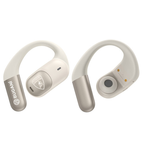 BUGANi Free B15 Lamborghini Limited Edition - Bezprzewodowe słuchawki TWS typu Open Ear Bluetooth 5.4