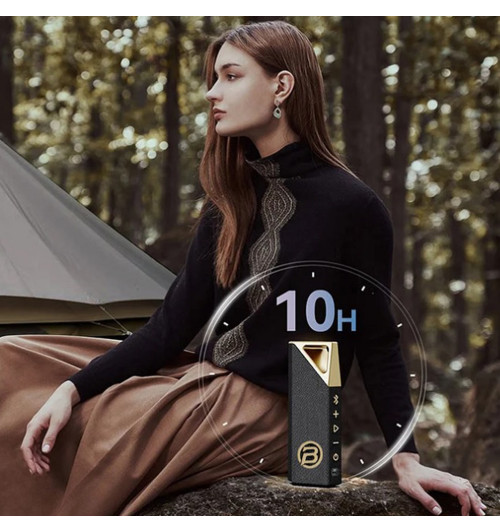 BUGANi Brief - Przenośny głośnik bezprzewodowy Bluetooth 5.0