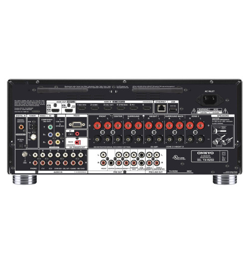 Zestaw kina domowego 5.1: Klipsch RP-8000F II + RP-600M II + RP-404C II + RP-1200SW + Onkyo TX-RZ50