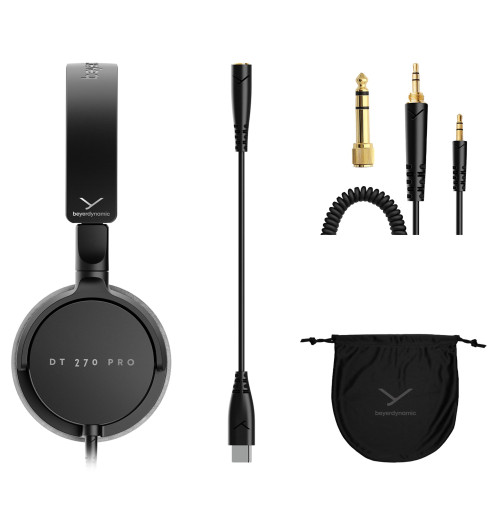 Beyerdynamic DT 270 PRO - Studyjne zamknięte słuchawki wokółuszne 45 Ohm