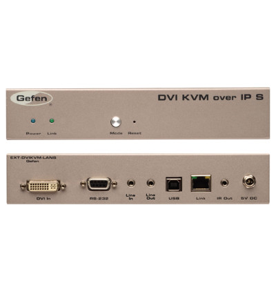 Gefen EXT-DVIKVM-LANTX - Nadajnik do systemu dystrybucji DVI KVM przez IP