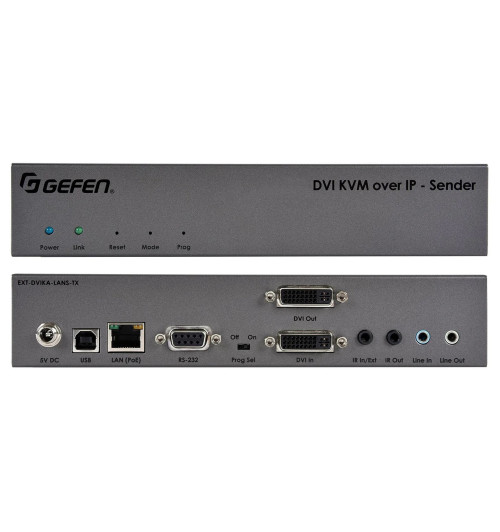 Gefen EXT-DVIKA-LANS-TX - Nadajnik do systemu dystrybucji DVI KVM przez IP